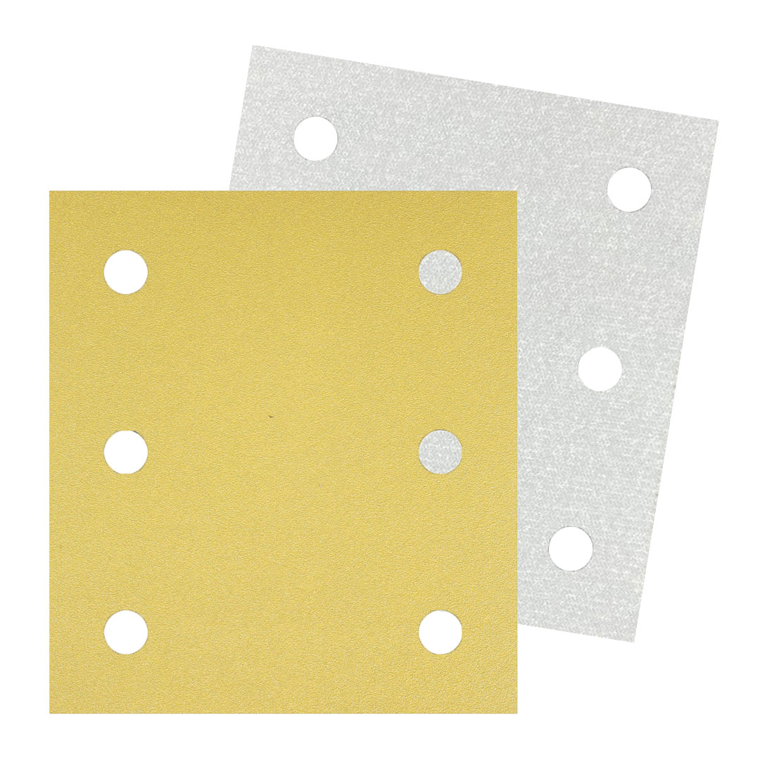 330GR aluminium oxide 6 hole sanding grip sheet