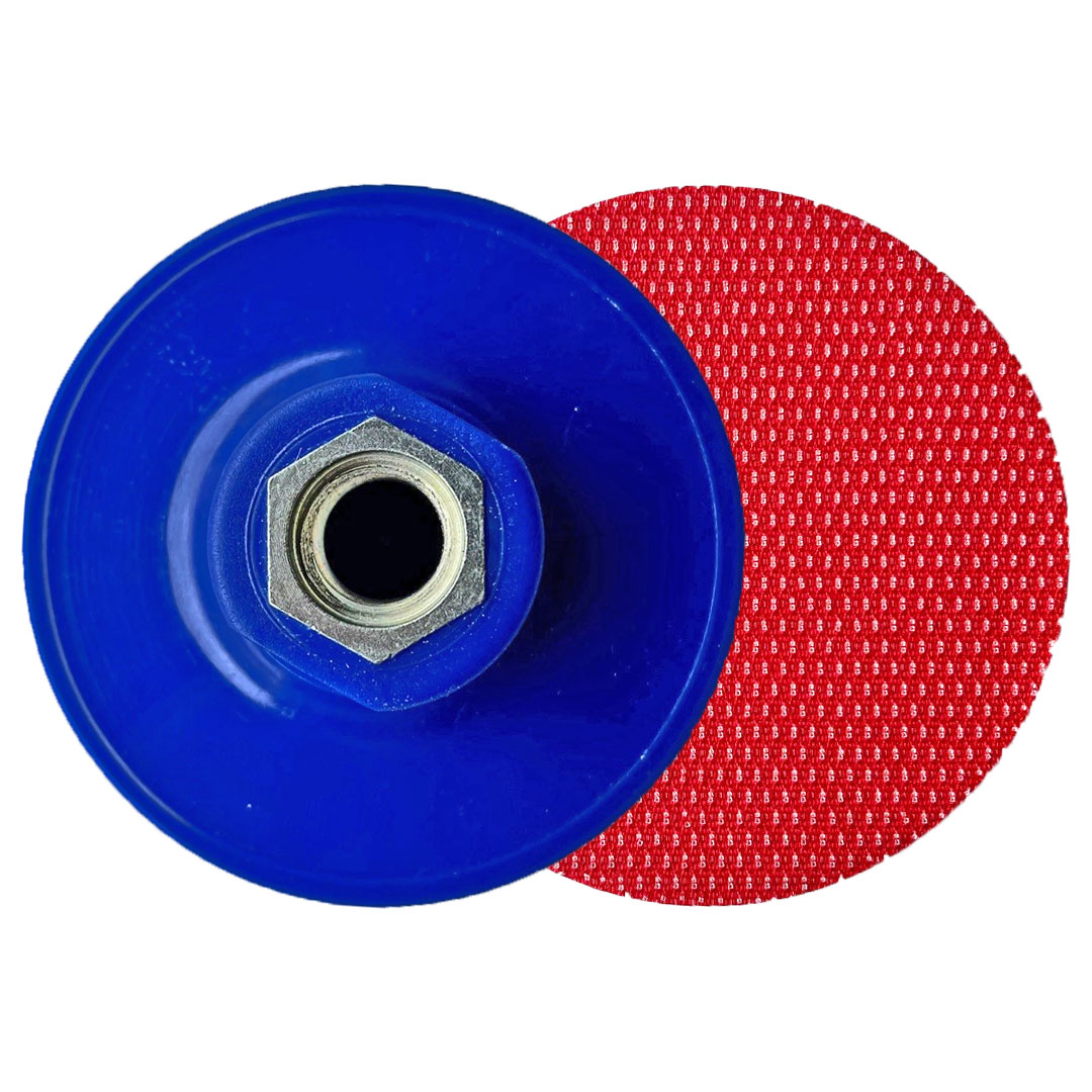 angle grinder 75mm velcro M14 thread back up pad