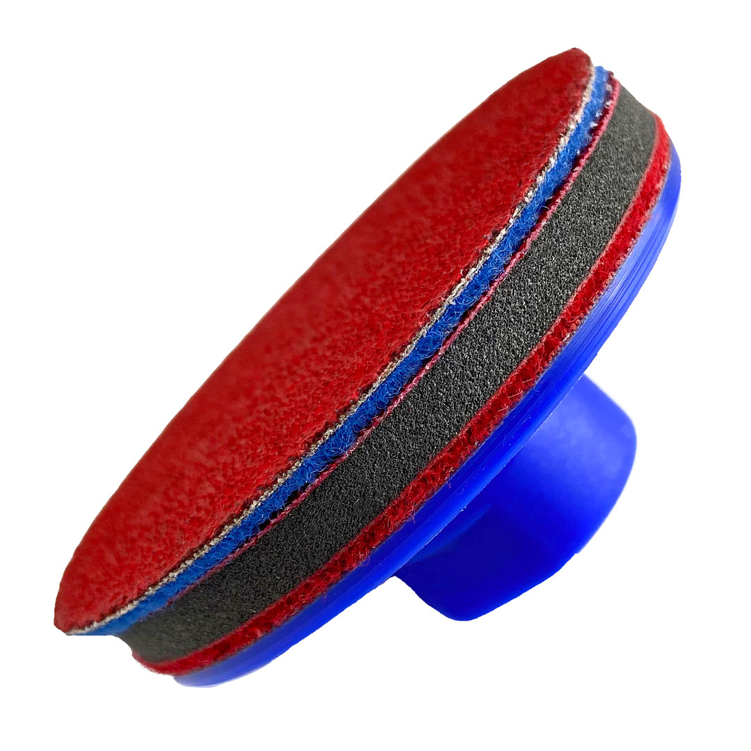 75mm M14 mounted velcro back up pad