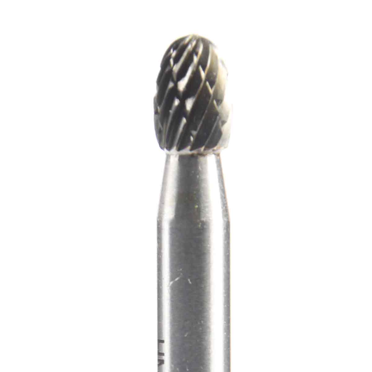 teardrop shaped diamond cut tungsten carbide burr