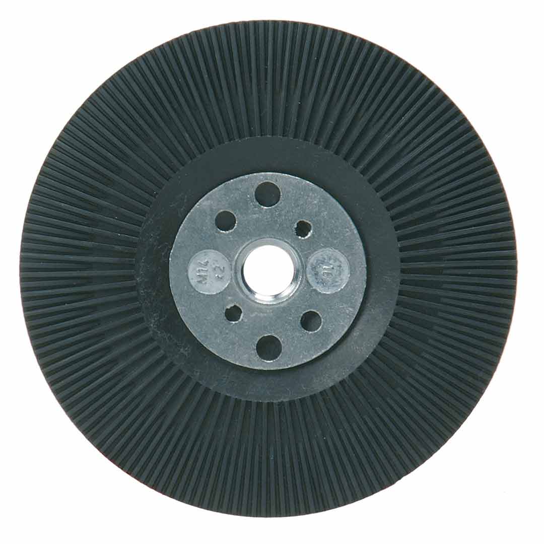 178mm hard M14 thread back up pad for fibre discs