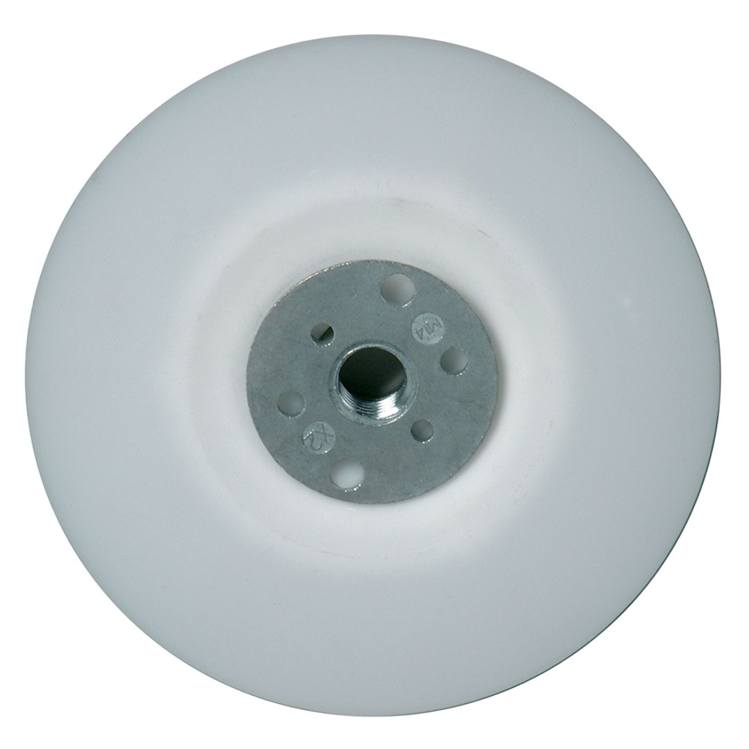 178mm hard M10 thread back up pad for fibre discs