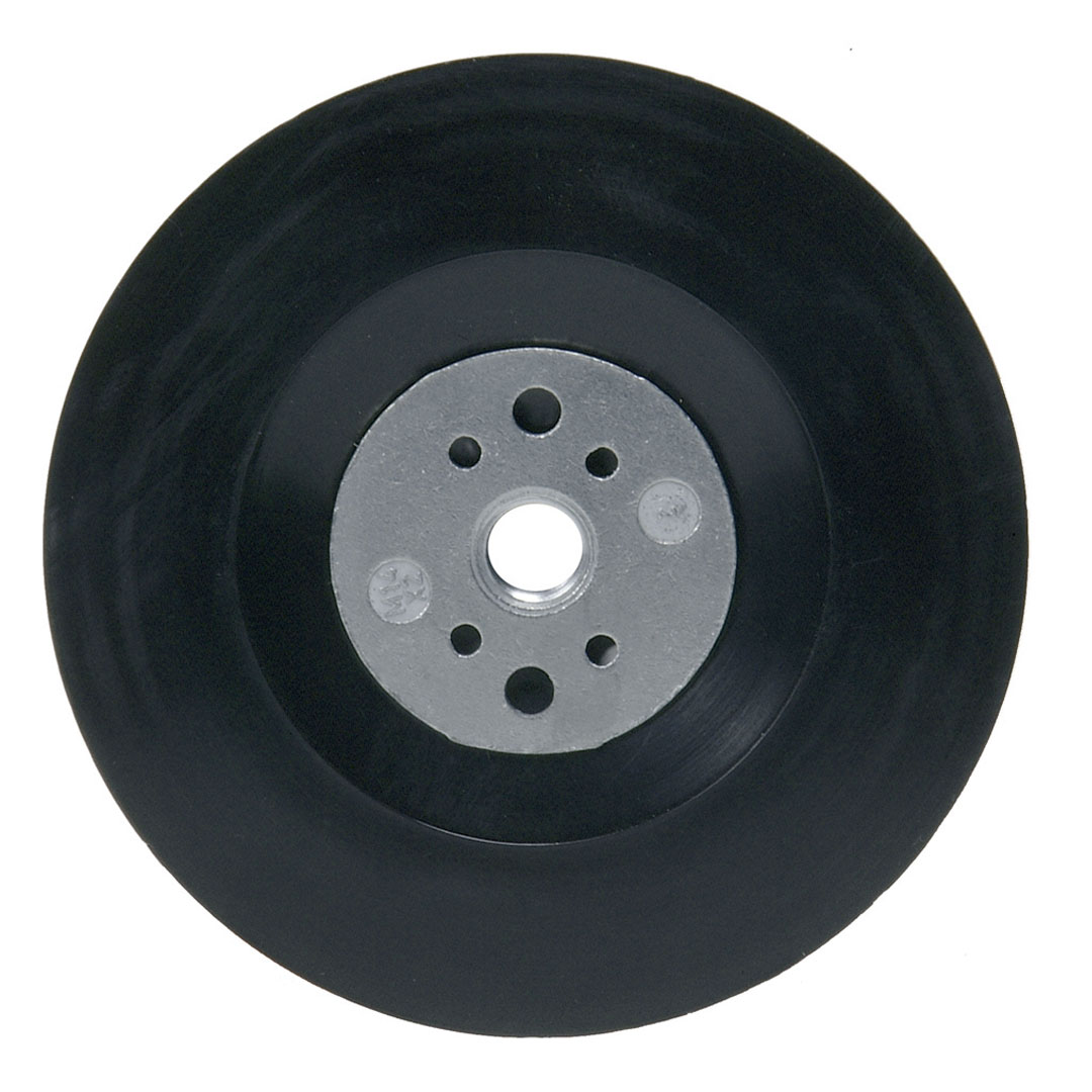115mm M10 thread flexible back up pad for fibre discs