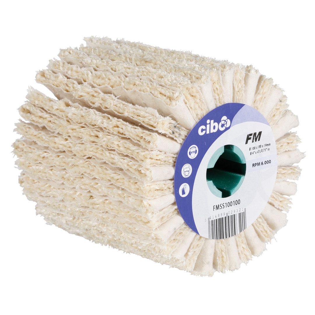 19mm keyway sisal polishing wheel