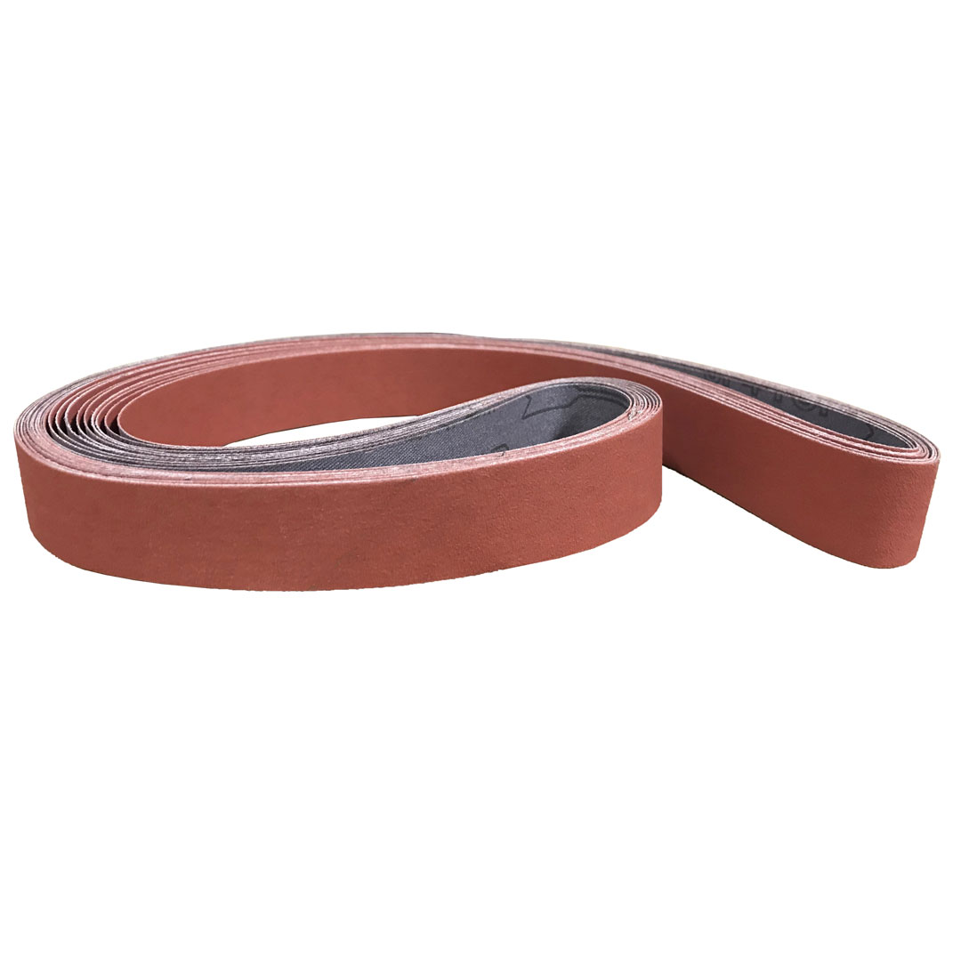 Aluminium oxide vertical linisher flexible cloth belt