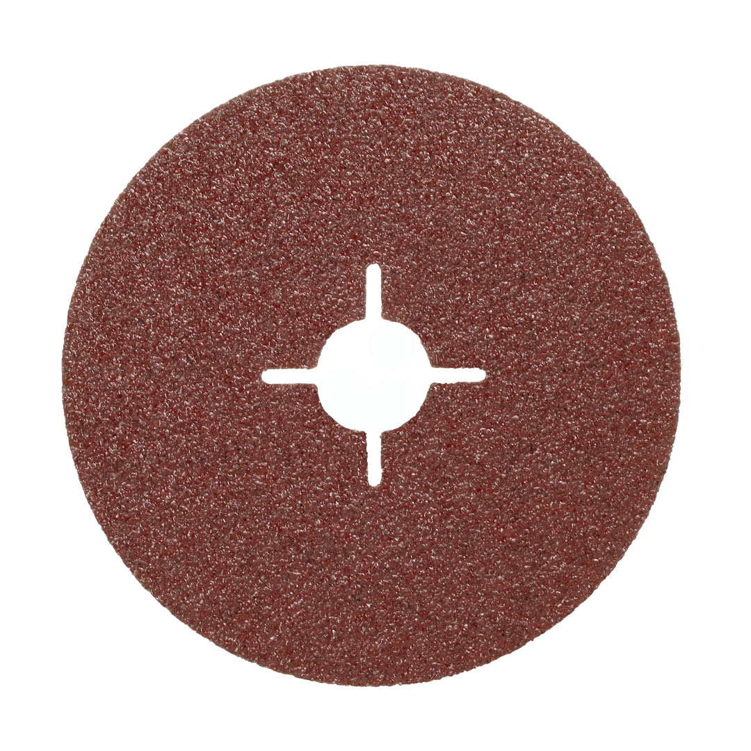 115mm 60 grit Aluminium Oxide fibre grinding disc