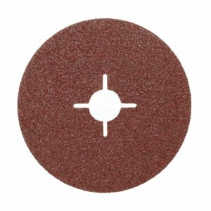 125mm 80 grit Aluminium Oxide fibre grinding disc