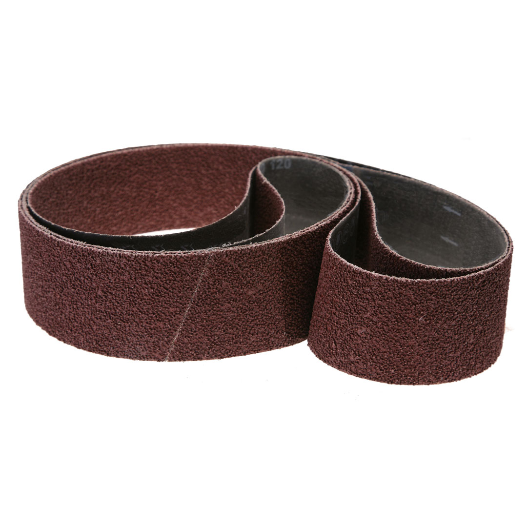 KK718 aluminium oxide cloth orbital tube sander belt