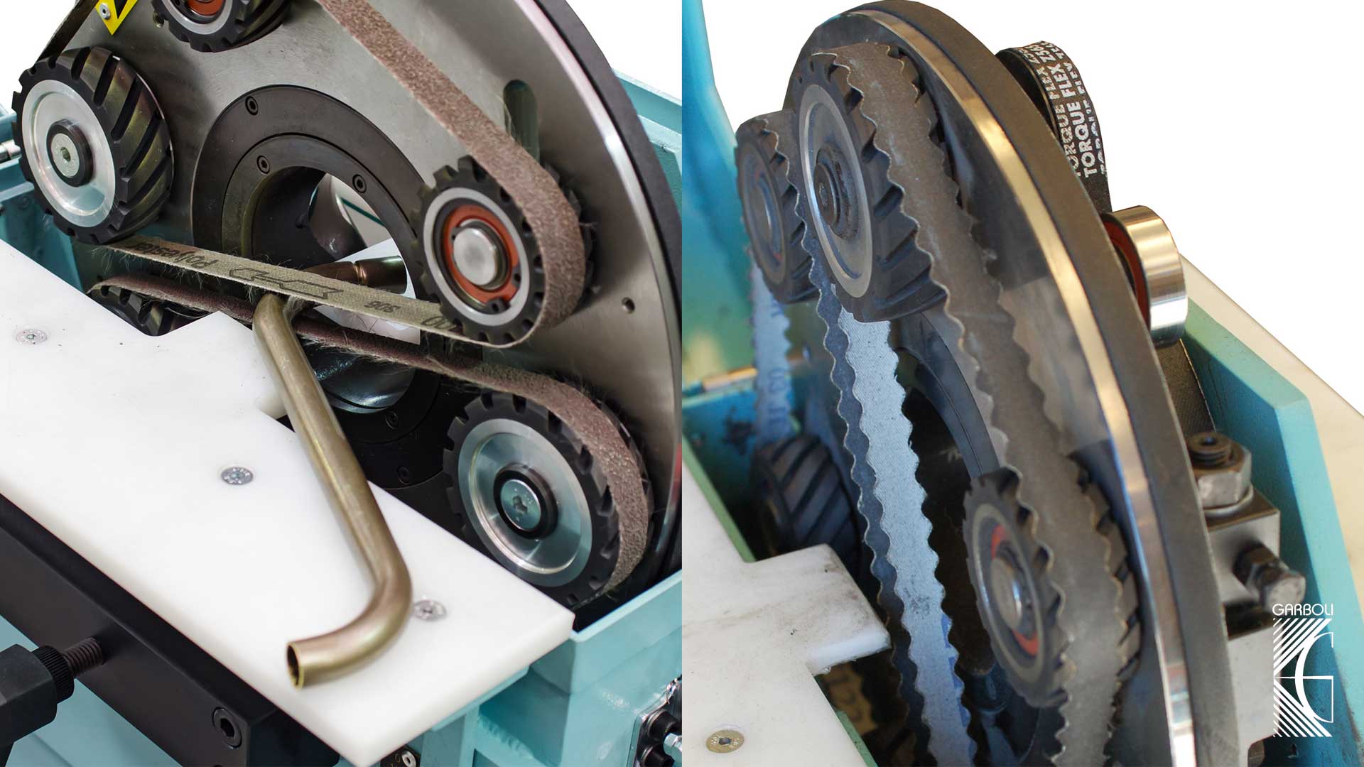 LPC160VS narrow head tube polisher