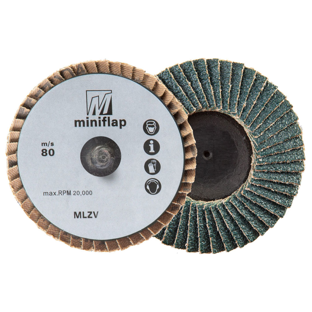 50mm 120grit lockit roloc zirconia flap disc