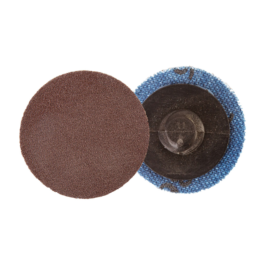 25mm 80 grit aluminium oxide lockit roloc disc