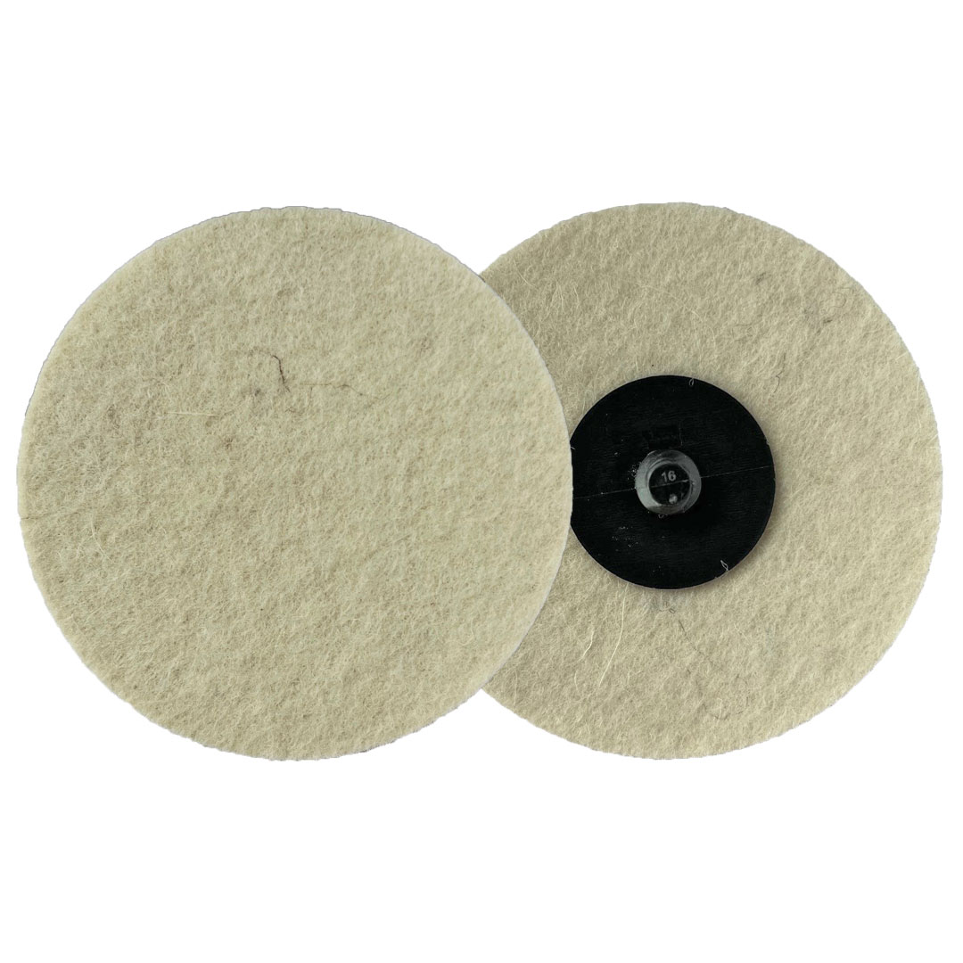 75mm lockit felt polishing disc