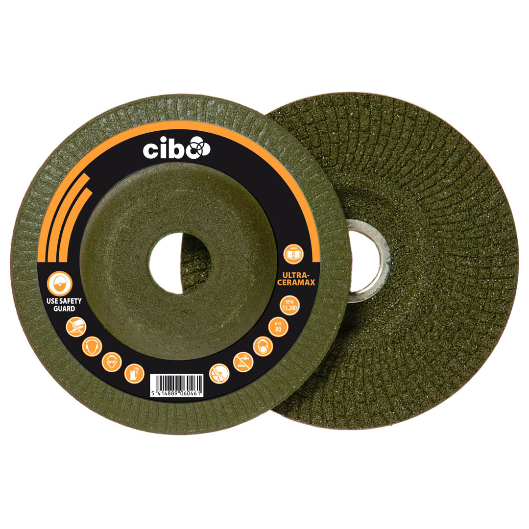 125mm 36 grit ceramax grinding disc