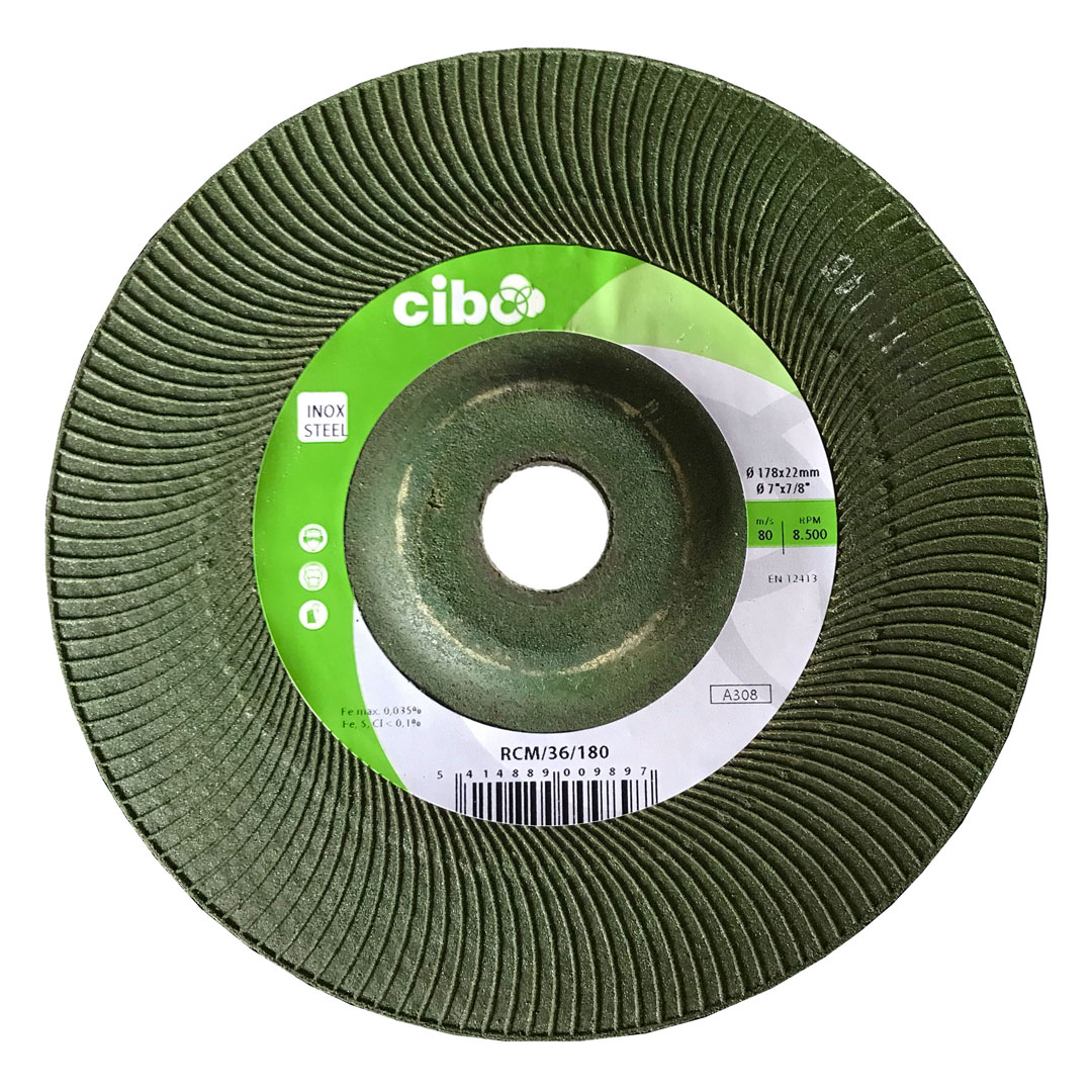 180mm 36 grit grinding disc