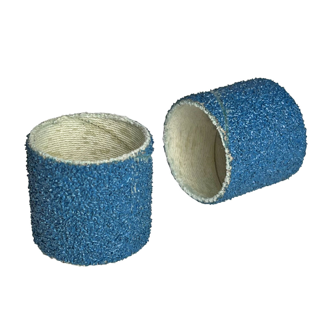 zirconia cloth spiraband 60 grit 30mm x 30mm