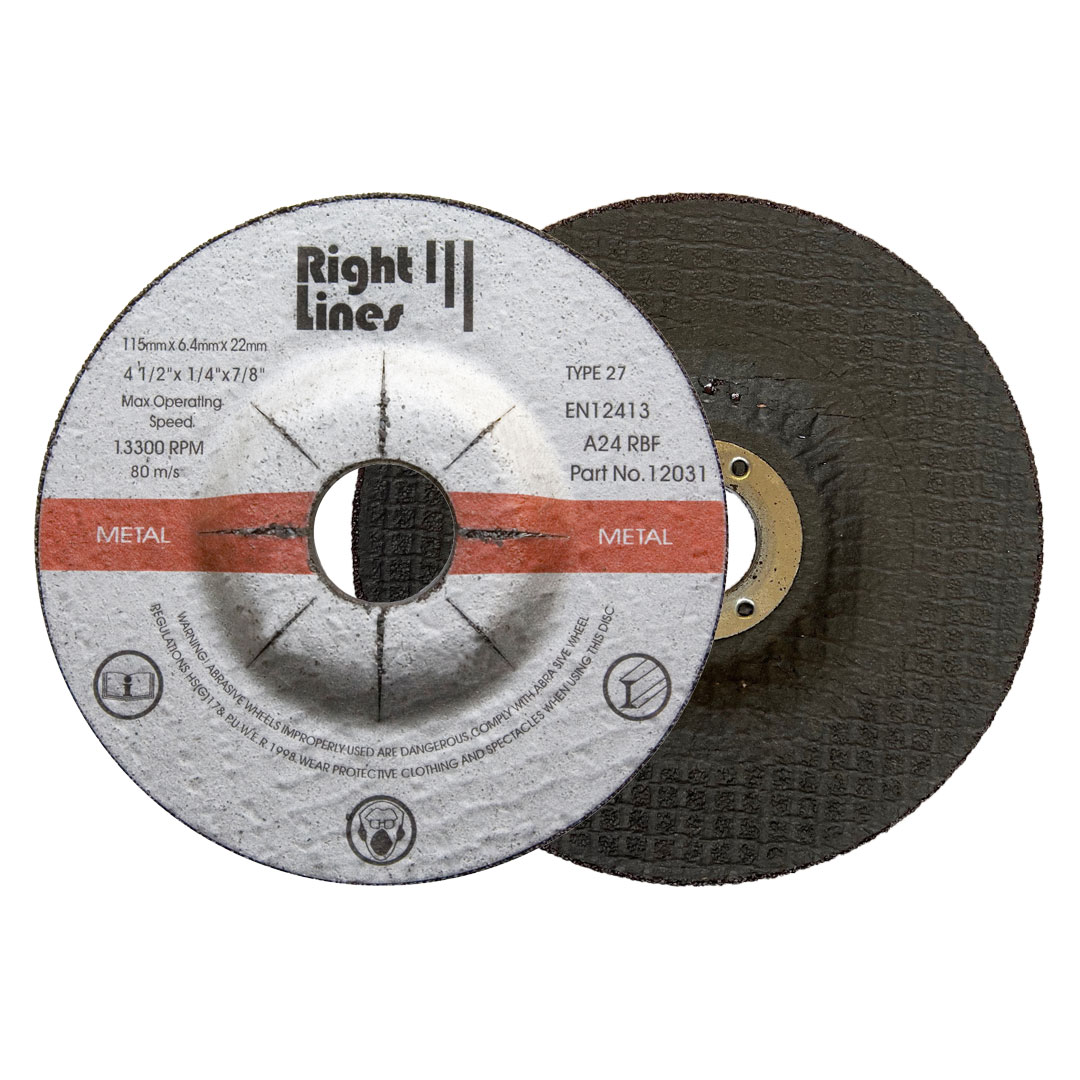 115mm mild steel grinding disc