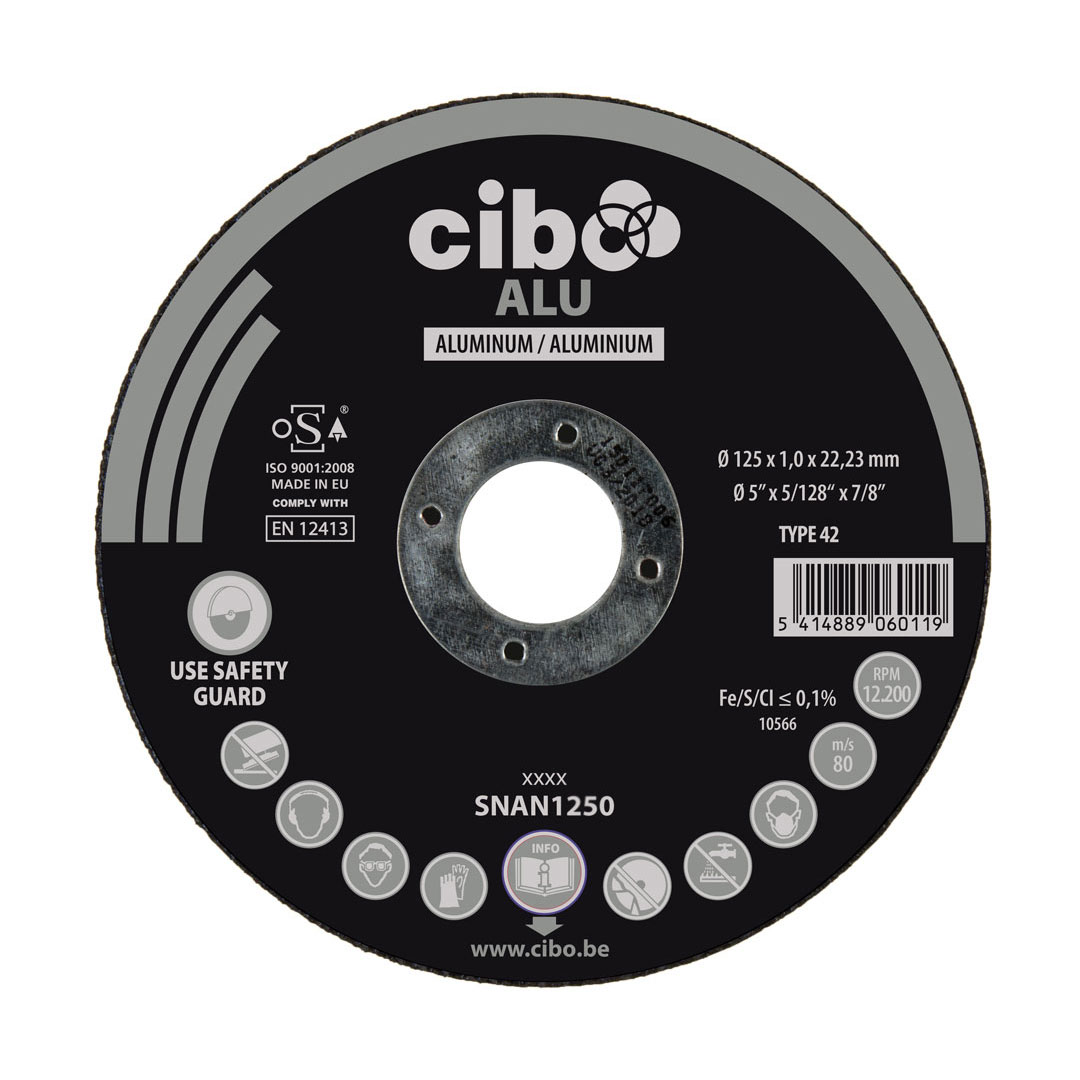 angle grinder thin cutting disc for aluminium