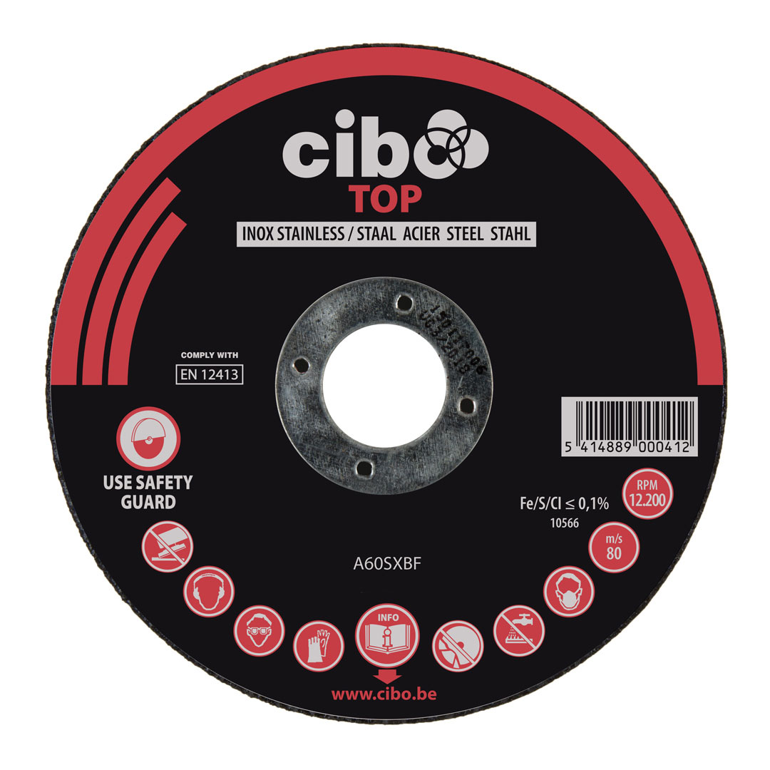 Angle grinder thin cutting disc for stainless steel