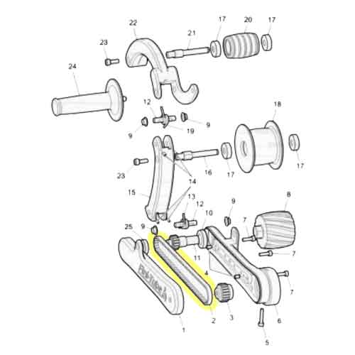 Toothed Drive Belt for Finitube