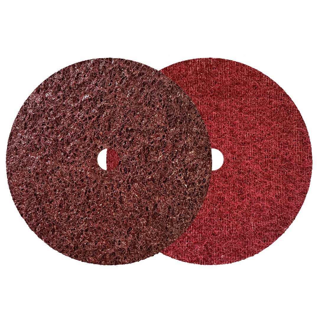 VTMA Surface Conditioning Medium Disc. Velcro / Grip Discs. 115mm with 10mm Centre Hole.