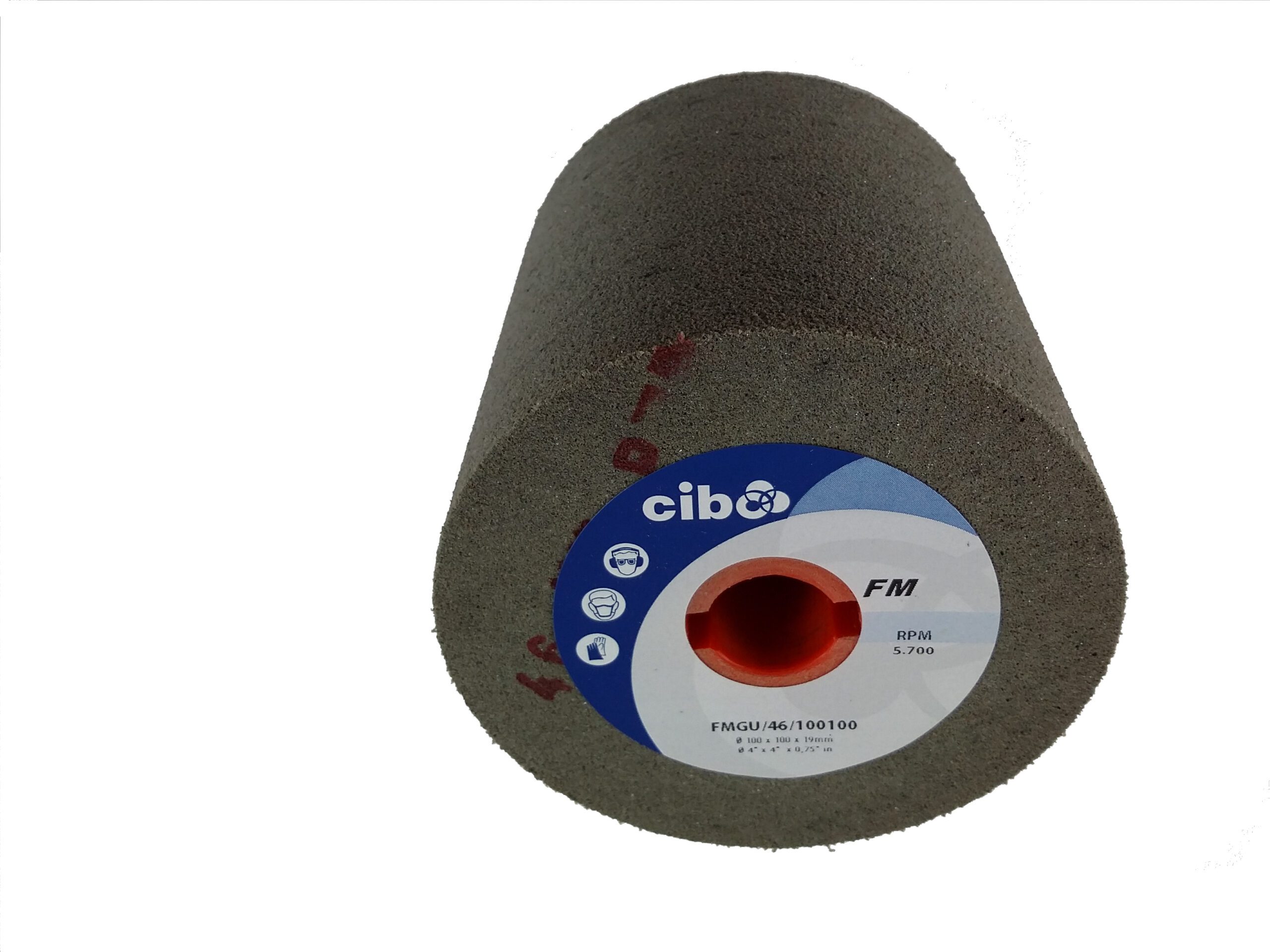 FMGU 180 Grit rubber graining wheel