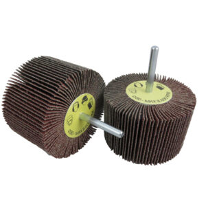 LS Cloth 80 grit flap wheel 80mm x 50mm x 6mm