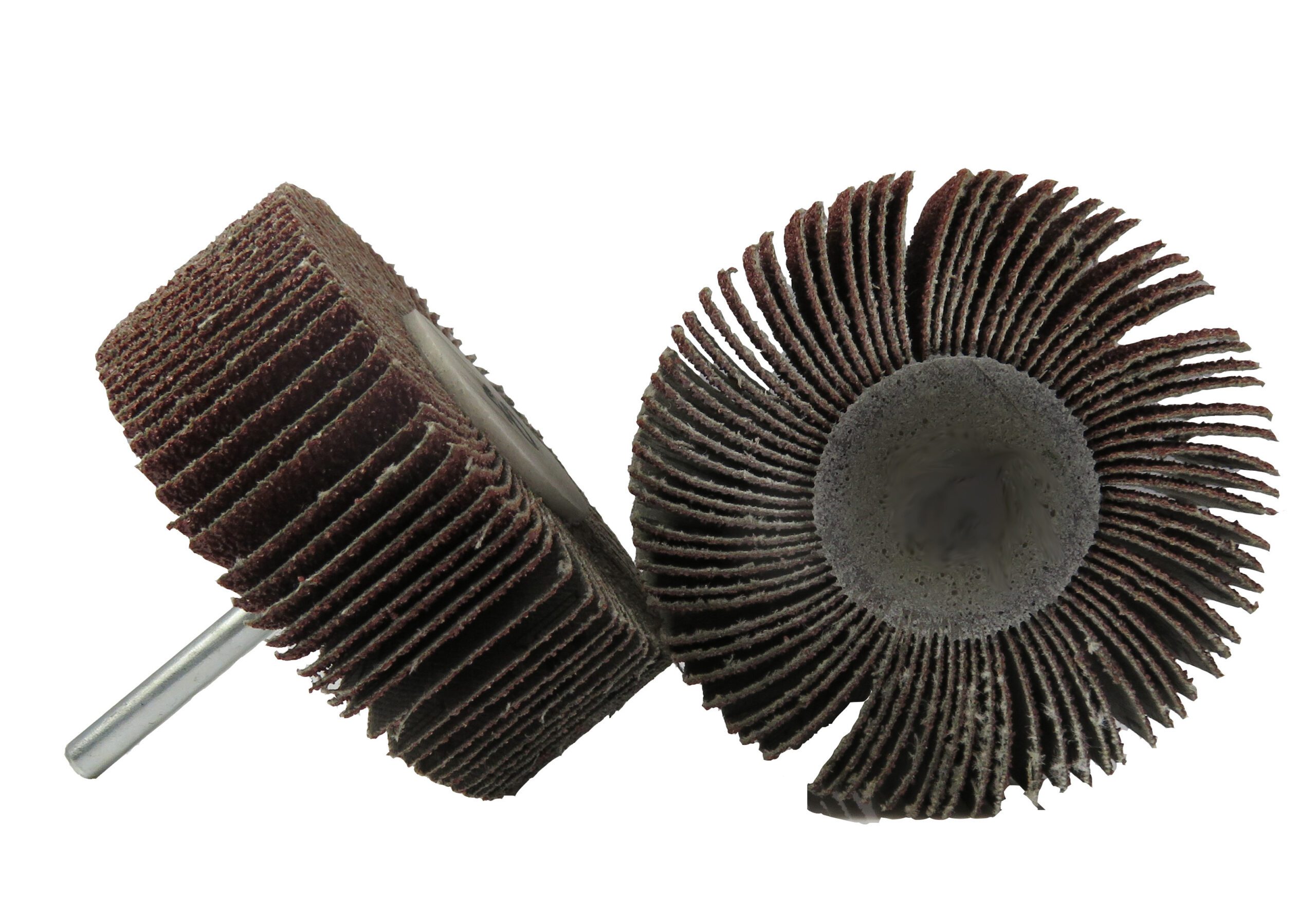 LS Cloth 120 grit flap wheel 80mm x 30mm x 6mm