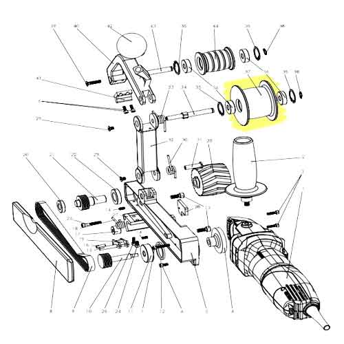 Finitube Machine Arm Part 037