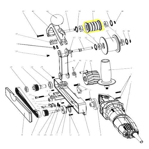 Finitube Machine Arm Part 044