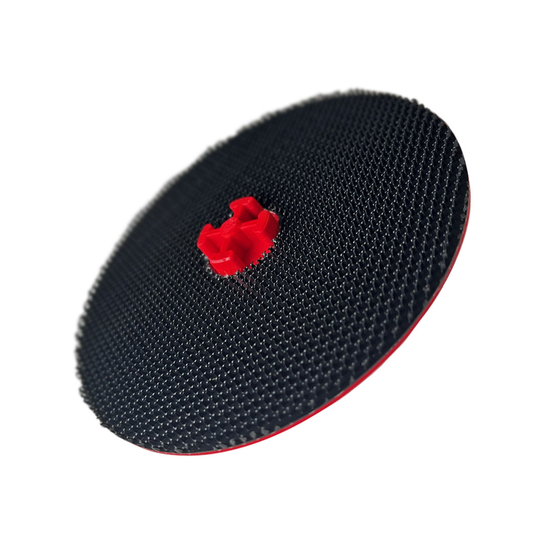 M14 thread velcro back up pad with 22mm locating pin