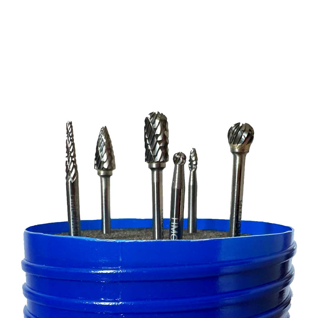 Carbide Burr Set 05 Diamond Cut Small Mini Burrs