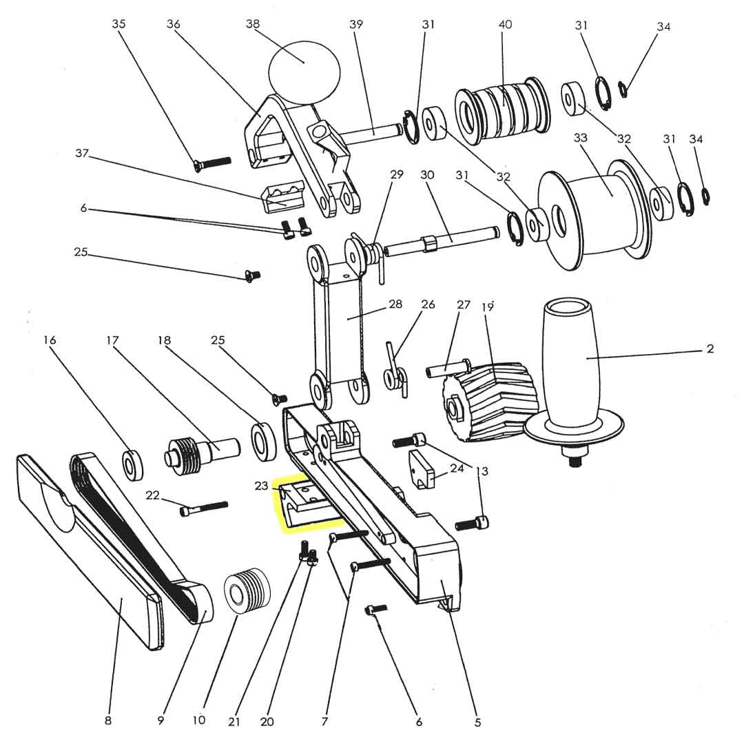 SMFTN/027 Cibo Finitube Machine Part
