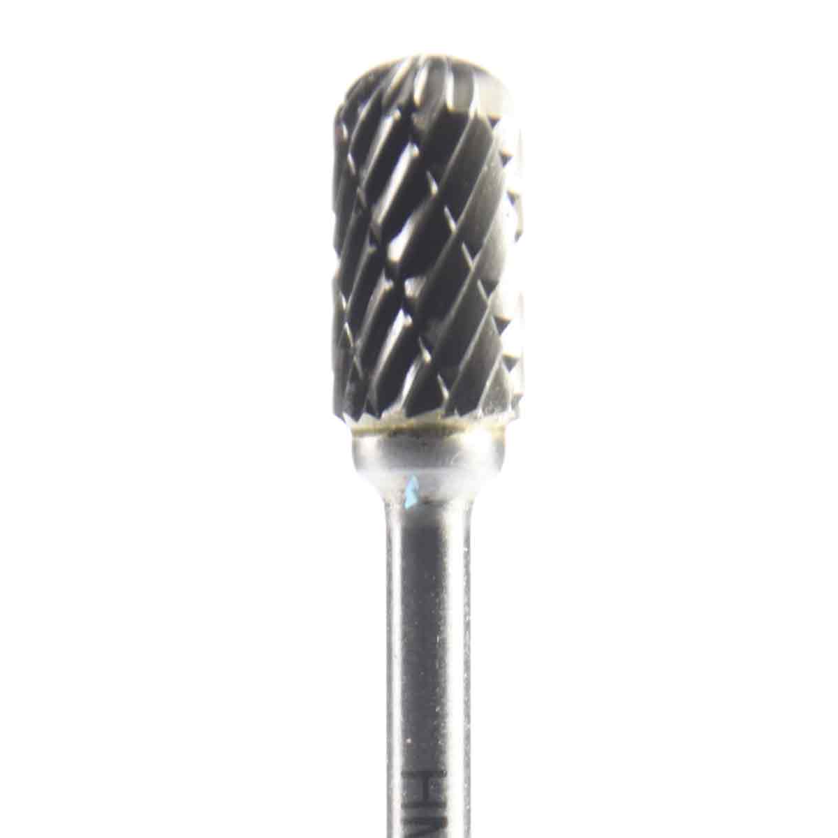 12.7mm Carbide Burr 6.3mm Dia Diamond Cut Dome Cylinder 12.7mm Carbide Burr 6.3mm Dia Diamond Cut Dome Cylinder