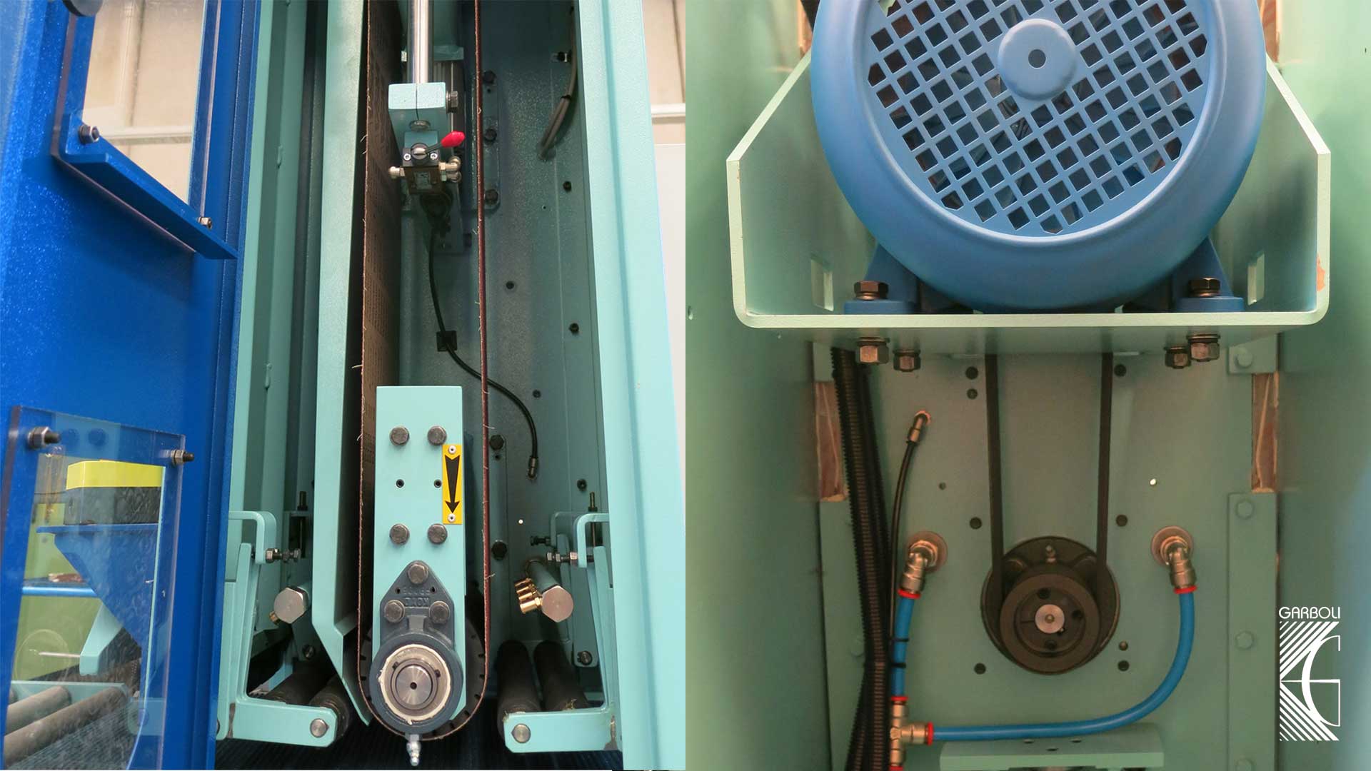 Garboli GPS 300mm abrasive belt sander