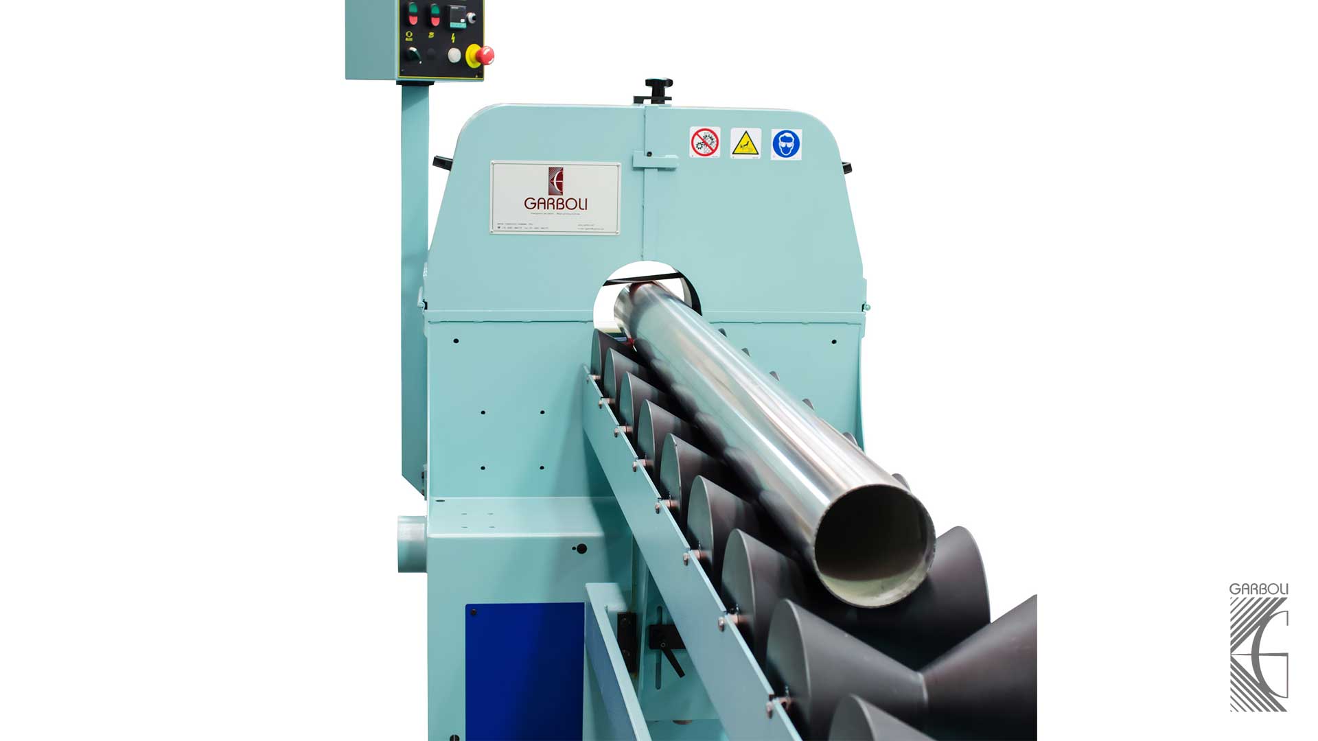 LT200 through feed orbital polisher - max tube dia 203mm