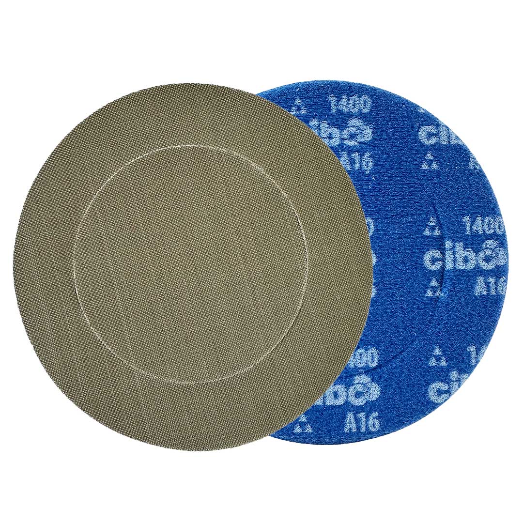 237GR Trizact A16 grit grip disc 125mm + 75mm centre disc 237GR Trizact A16 grit grip disc 125mm + 75mm centre disc