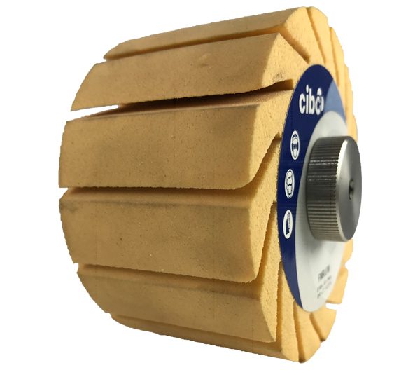 FMRU ventilated wheel 90mm x 50mm x 19mm keyway white-soft