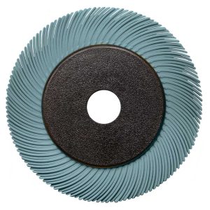 cibo bristle brush blue curved