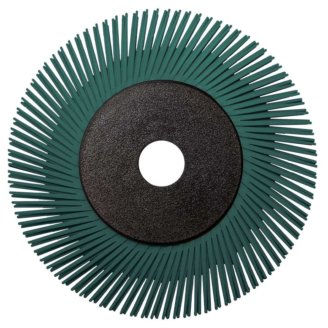 cibo bristle brush green angled