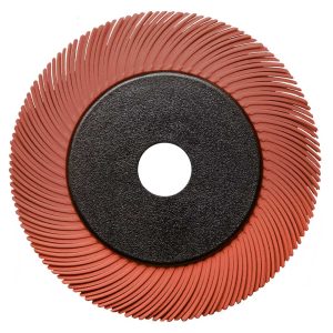 cibo bristle brush red curved