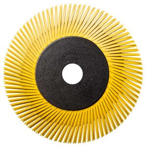 Cibo Bristle Brush Yellow Angled