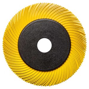 Cibo Bristle Brush Yellow Curved