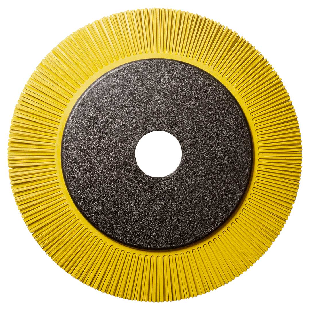 cibo bristle brush yellow straight