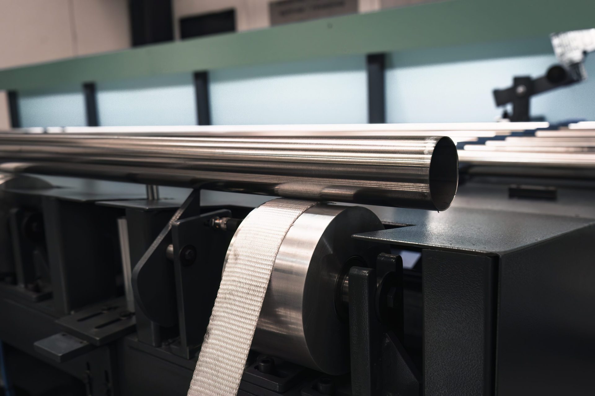 Garboli LT Tube Sanding Polishing and Flow Wrapping Production Line