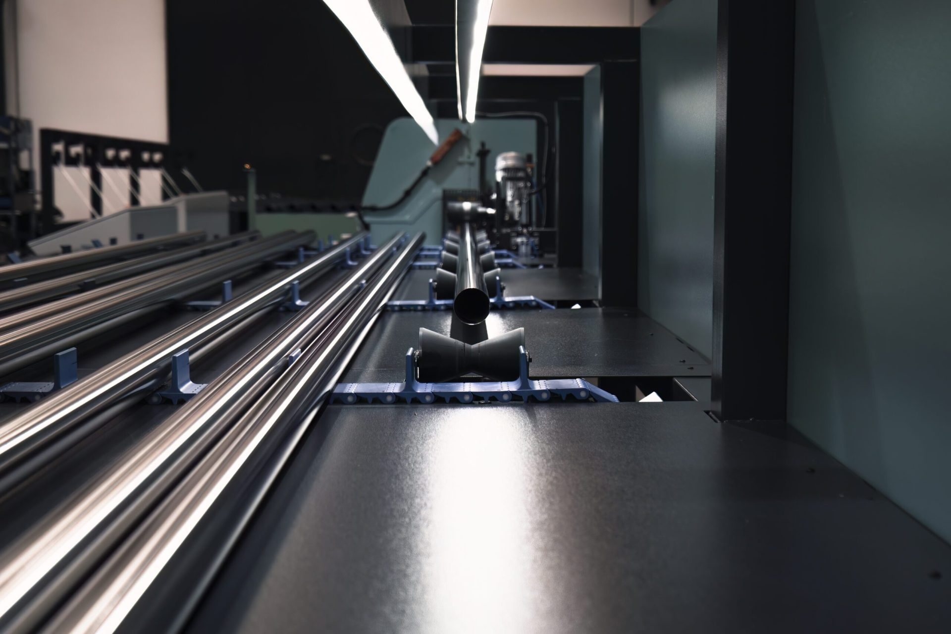 Garboli LT Tube Sanding Polishing and Flow Wrapping Production Line