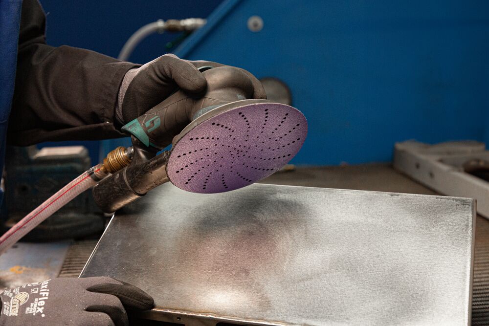 Cibo ceramic velcro discs for stainless sanding